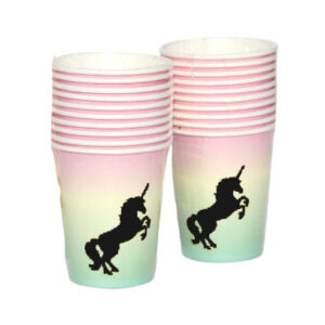 כוסות נייר - חד קרן