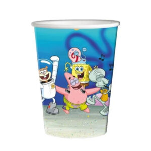 כוסות נייר - בובספוג