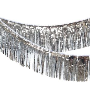 שרשרת פרנזים ורוד מקרון - כסף