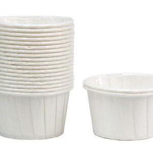 גביעי קאפקייק - לבן