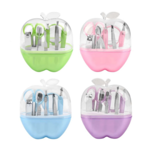 ערכת מיני מניקור בצורת תפוח