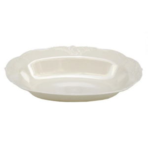 קערות פלסטיק וינטג' - קרם