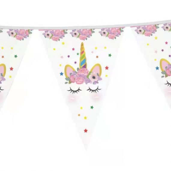 שרשרת דגלים - חד קרן