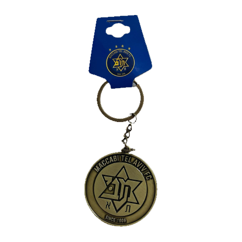 מחזיק מפתחות סמל - מכבי תל אביב