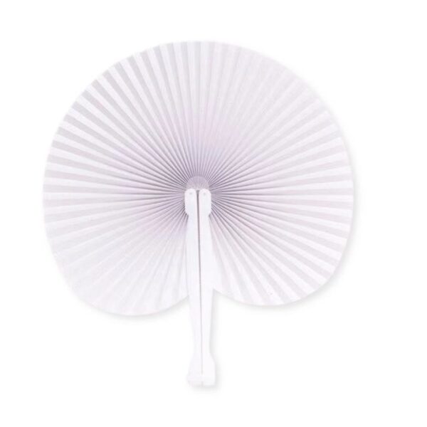 מניפות סיניות - לבן