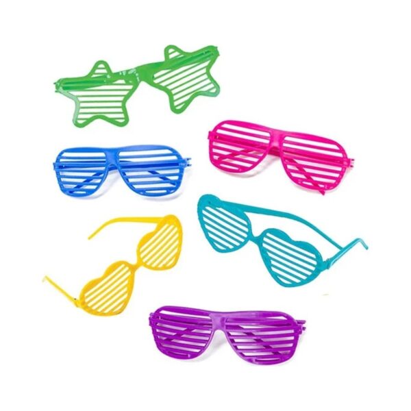 12 משקפי תריס צבעוניים