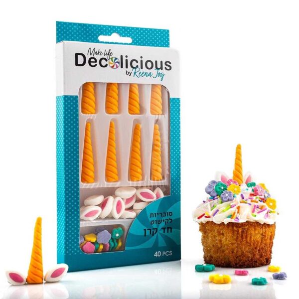 סוכריות לקישוט - חד קרן