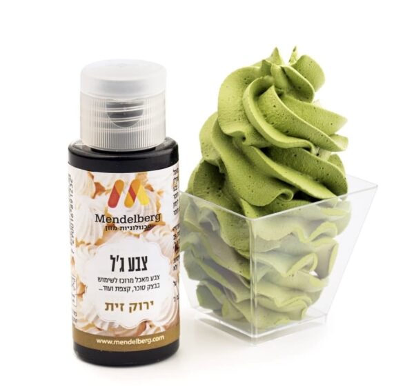 צבע ג'ל - ירוק זית