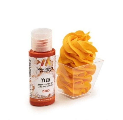 צבע ג'ל - כתום