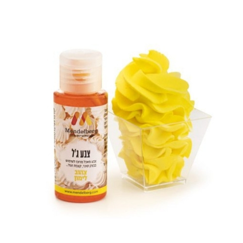 צבע ג'ל - צהוב לימון