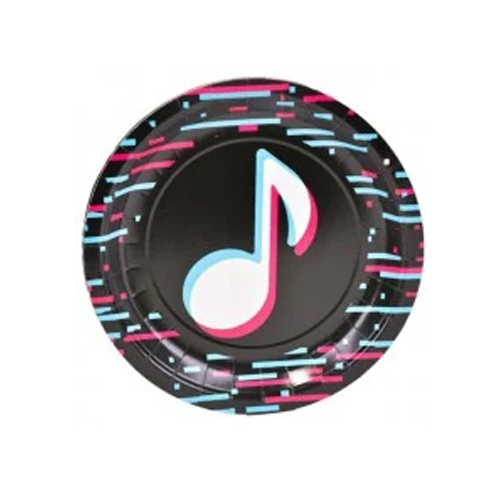 צלחות נייר מתכלה גדולות - טיקטוק