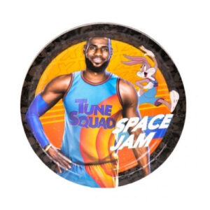 צלחות נייר מתכלה גדולות - ספייס ג'אם