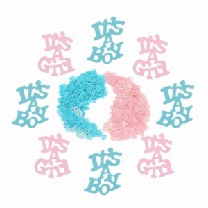 קונפטי לקישוט - BOY OR GIRL