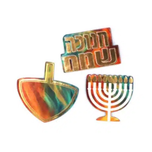 קישוטי שולחן - חנוכה שמח