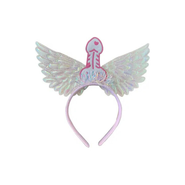 קשת מלאך עם בולבול וכנפיים