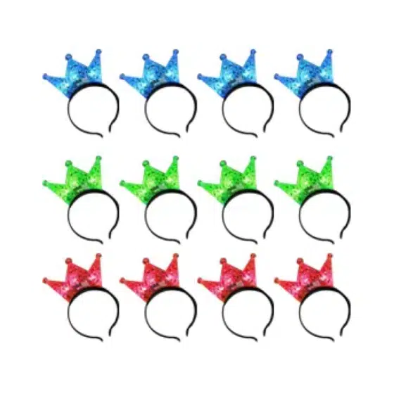 12 קשתות כתר עם אור