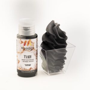 צבע ג'ל - שחור