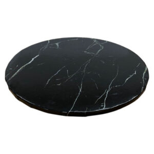 תחתית לעוגה 29 ס"מ - עיגול גרניט שחור