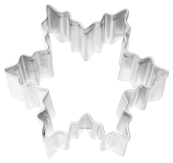 מארז 3 חותכני עוגיות - פתית שלג