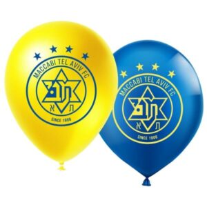 בלונים מודפסים - מכבי תל אביב