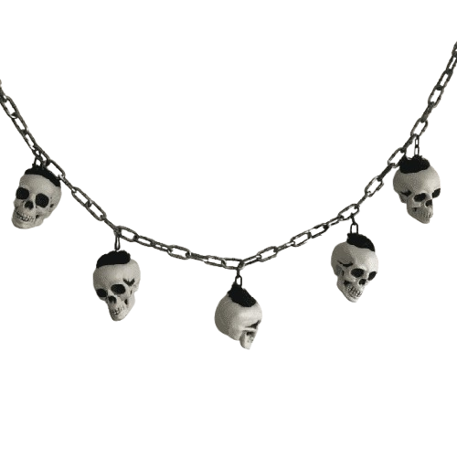 שרשרת גולגולות שלד