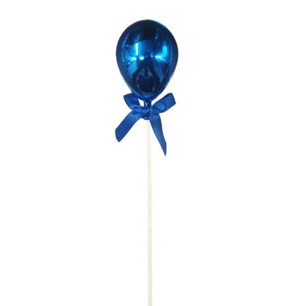 ‏‏‏‏קישוט לעוגה - בלון פלסטיק כחול