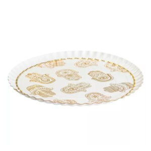 מגשי קרטון עגולים - חמסות זהב