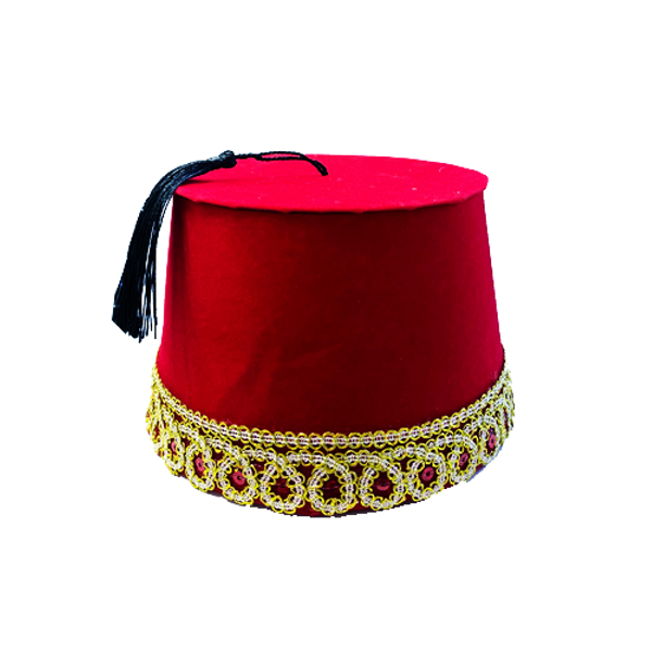 קופסת תרבוש בינוני למילוי - בורדו