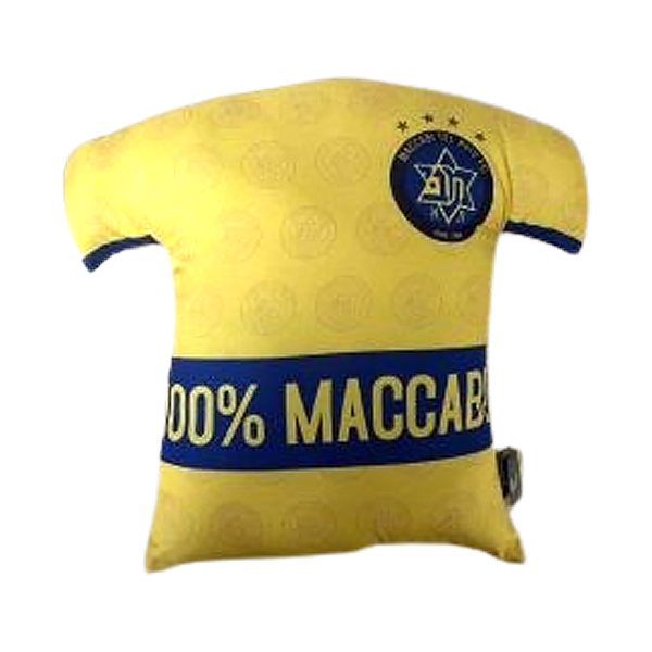 כרית פרווה - חולצת מכבי תל אביב