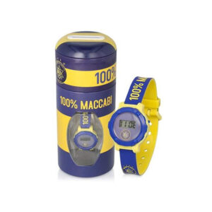 קופת חיסכון + שעון יד דיגיטלי - מכבי תל אביב