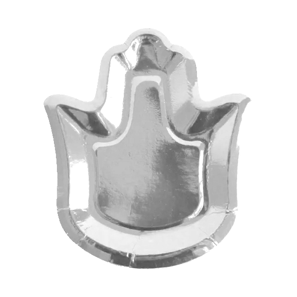 צלחות קרטון - חמסה כסף