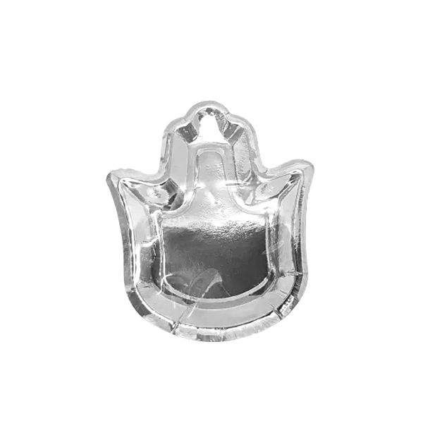 מיני צלוחיות נייר - חמסה כסף