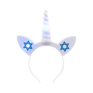 קשת אורות - חד קרן כחול לבן