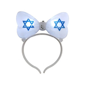 קשת אורות - פפיון כחול לבן