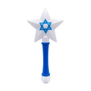 שרביט אורות כוכב מגן דוד - כחול