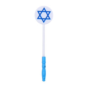 שרביט אורות מגן דוד - כחול לבן