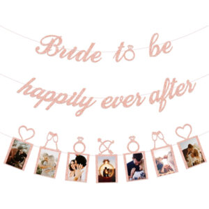 שרשרת לתלייה - Bride to be זהב נצנץ