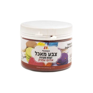 צבע מאכל לקצפת ומקרונים - אדום עמוק