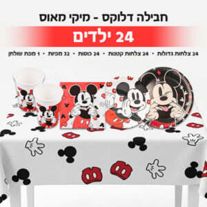 חבילה דלוקס - מיקי מאוס 24 ילדים