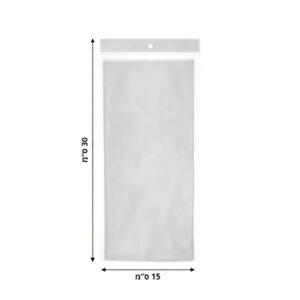 25 שקיות צלופן - 15X30 ס"מ