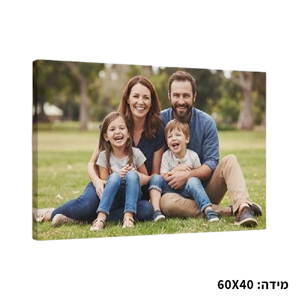 קנבס מודפס - 60X40 ס"מ